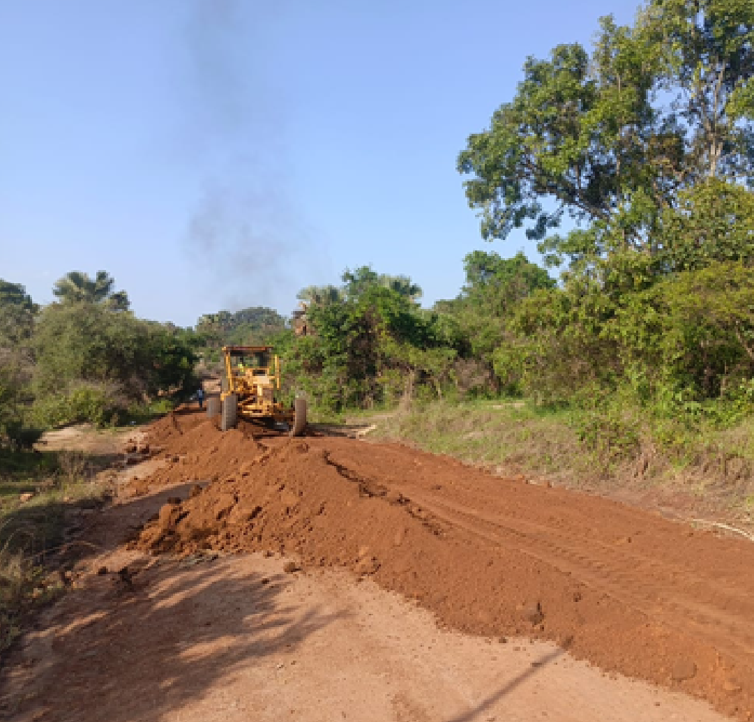 Completed Kulukulu-Zoka Road